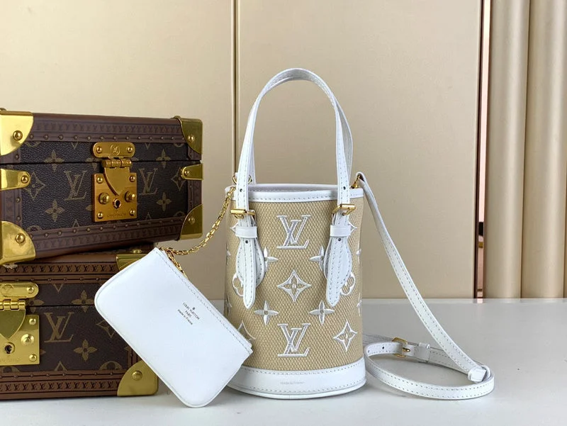 Women's bucket bags neutral -Louis Vuitton Bags