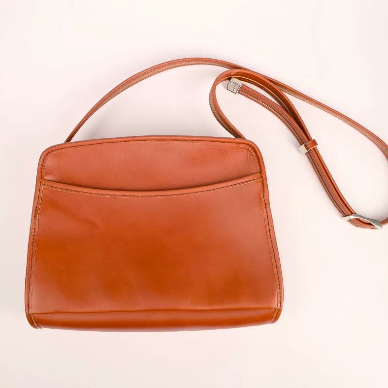 Women's crossbody bags vegan-leather -SECOND, Retro Crossbody, Tahoe Whiskey