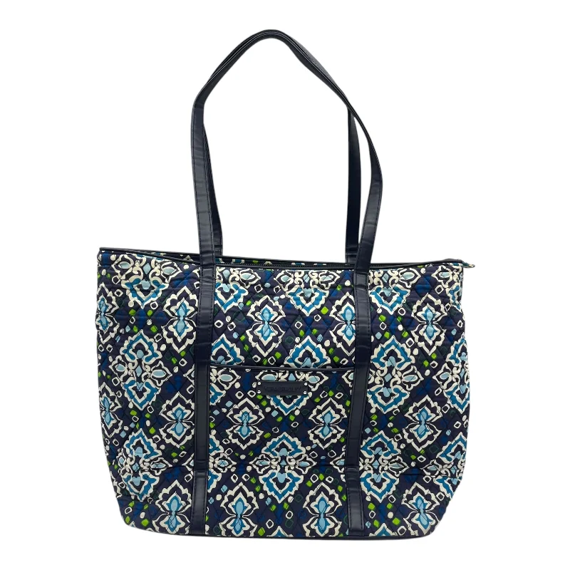 Women's tote bag low-cost option -Tote By Vera Bradley In Blue, Size:Large