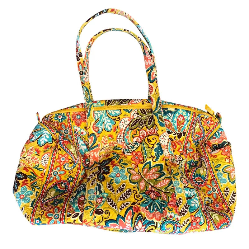 Women's tote bag quality deal -Tote By Vera Bradley In Yellow, Size:Large