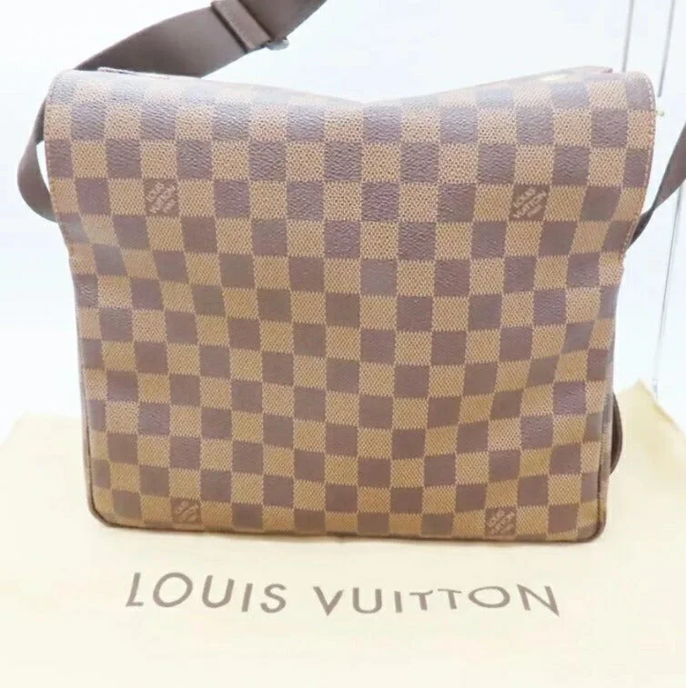 Women's crossbody bags streetwear -Louis Vuitton Damier Ebene Naviglio Crossbody