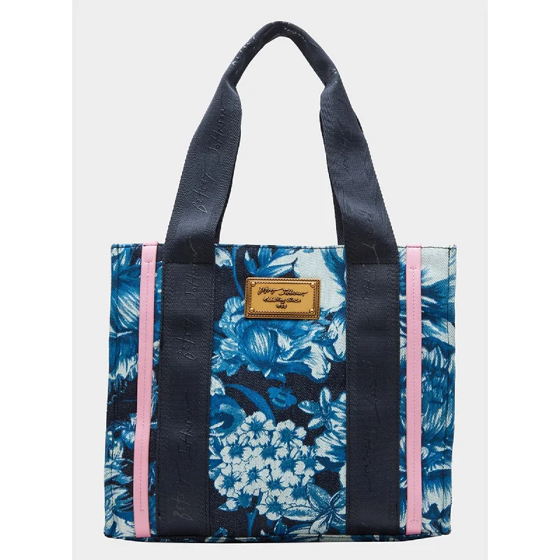 Women's tote bag quality collection -Small Denim Tote Blue