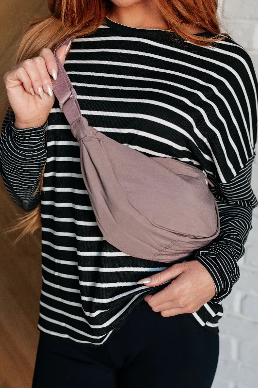 Women's crossbody bags everyday-comfort -Essentially Everything Round Mini Crossbody Bag in Lavender - 12/6