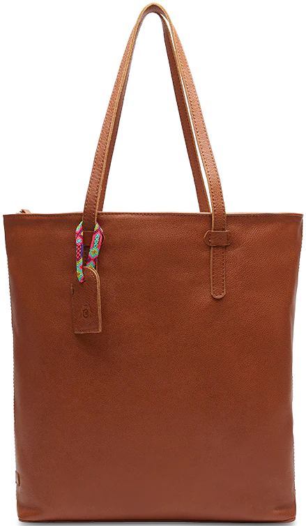 Women's tote bag premium quality -Market Tote- Brandy