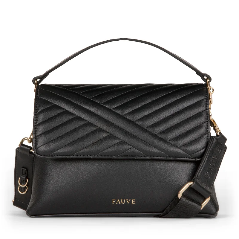 Women's crossbody bags functional-design -The Glamour Fauve Crossbody Bag