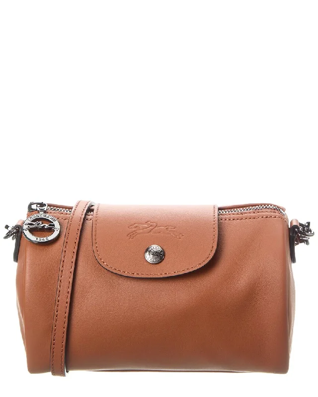 Women's crossbody bags spring -Longchamp Le Pliage Xtra XS Leather Crossbody