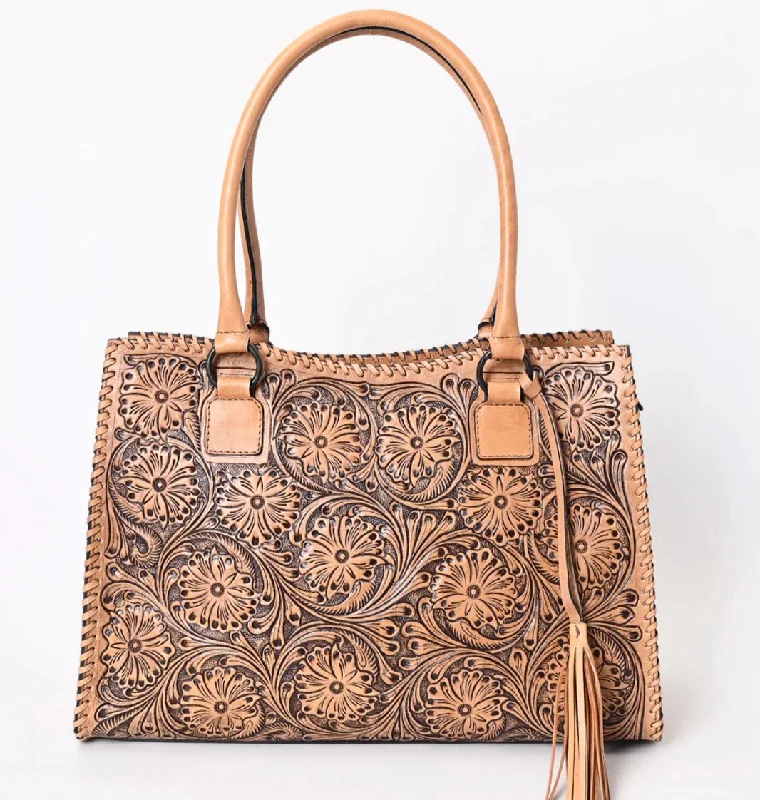 Women's tote bag fashion offer -American Darling Hand Tooled Tote