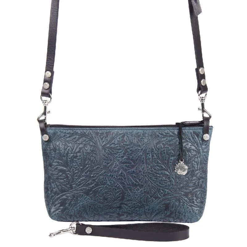 Women's crossbody bags budget-style -HAPPY EXTRA, Paula Crossbody / Wristlet, Acanthus Leaf Adventure