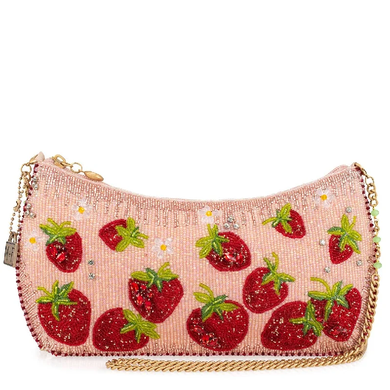 Women's crossbody bags vegan -Mary Frances - Strawberry Fields Crossbody