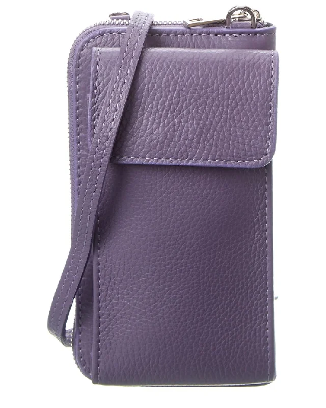 Women's crossbody bags versatile-use -Italian Leather Crossbody