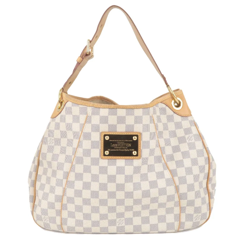 Women's shoulder bag custom bags -Louis Vuitton Damier Azur Galliera PM Shoulder Bag N55215