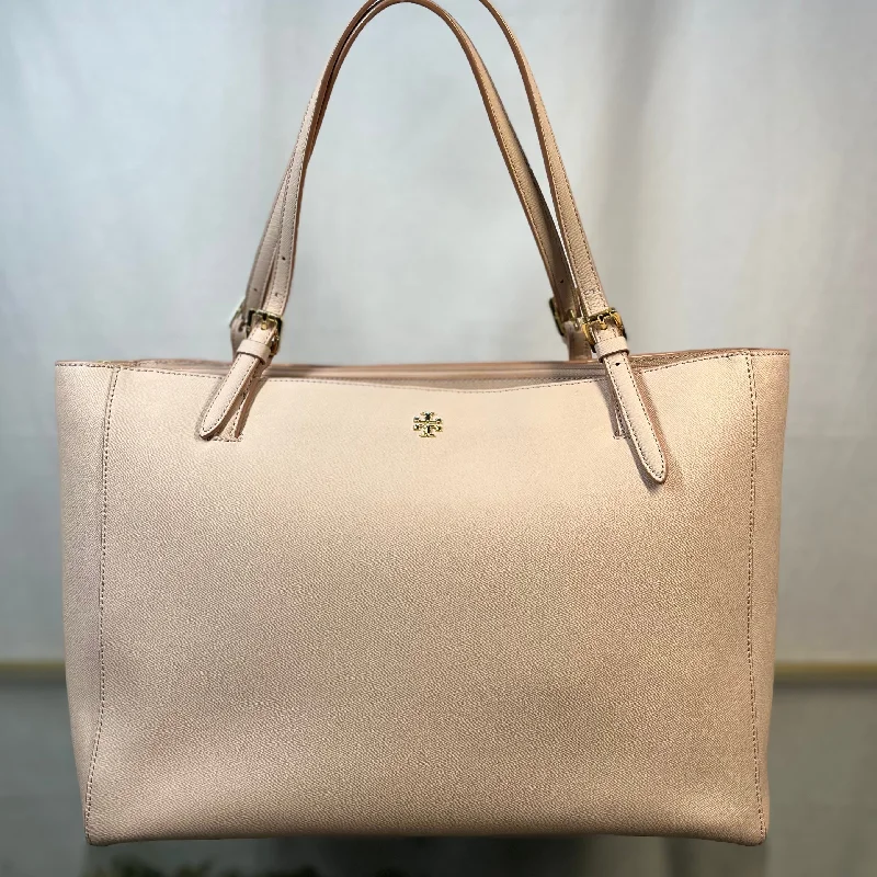 Women's tote bag sport sale -TORY BURCH York Buckle Large Pink Tote