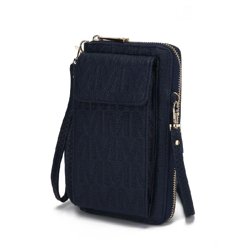 Women's crossbody bags sustainable-fashion -Caddy Vegan Leather Women’s Phone Wallet Crossbody