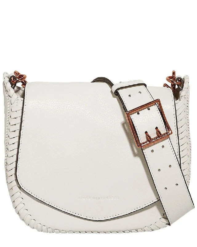 Women's crossbody bags lined-interior -Aimee Kestenberg All For Love Mini Leather Crossbody