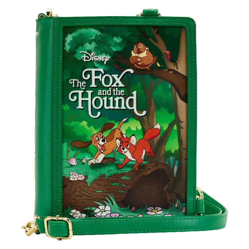 Women's crossbody bags soft-feel -Women's Fox And The Hound Crossbody Bag In Hunter Green