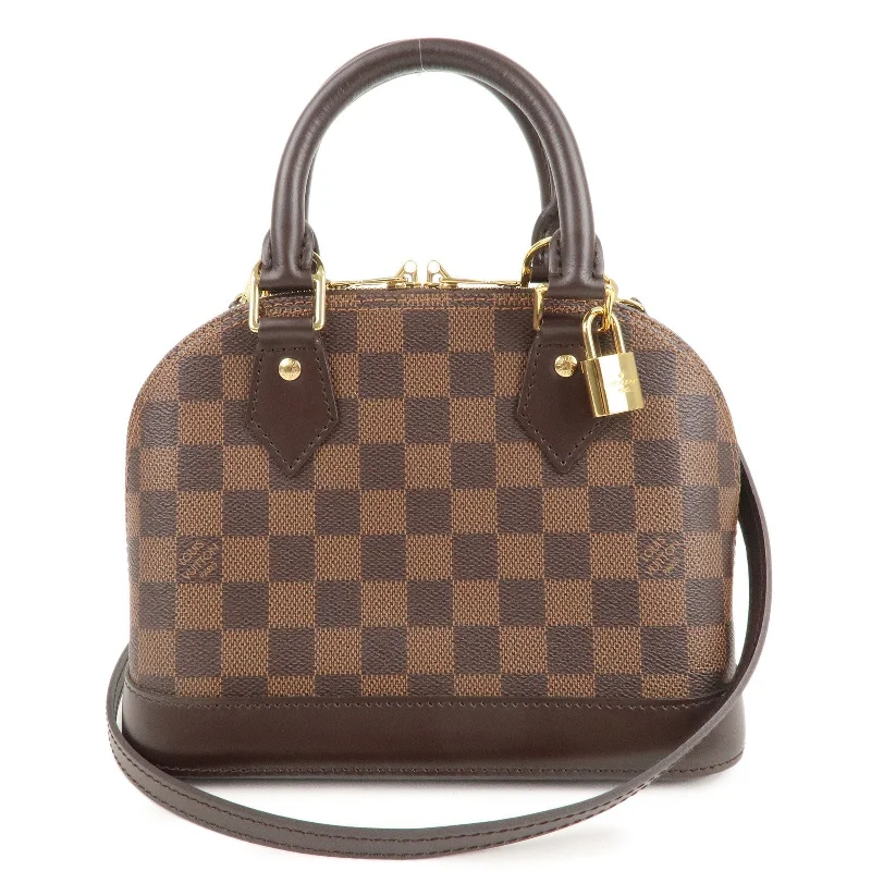 Women's shoulder bag quick-carry offer -Louis Vuitton Damier Alma BB 2Way Shoulder Bag Hand Bag N41221