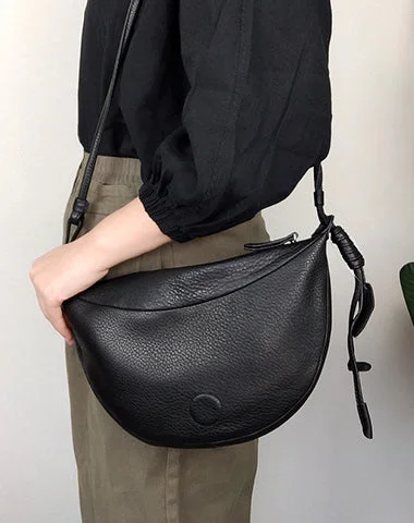 Women's shoulder bag group bags -Fashion Women Black Leather Saddle Shoulder Bag Side Bag Green Saddle Crossbody Bag Purse For Women