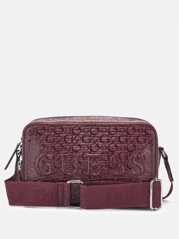 Women's crossbody bags all-season-use -Haddington Mini Double-Zip Crossbody