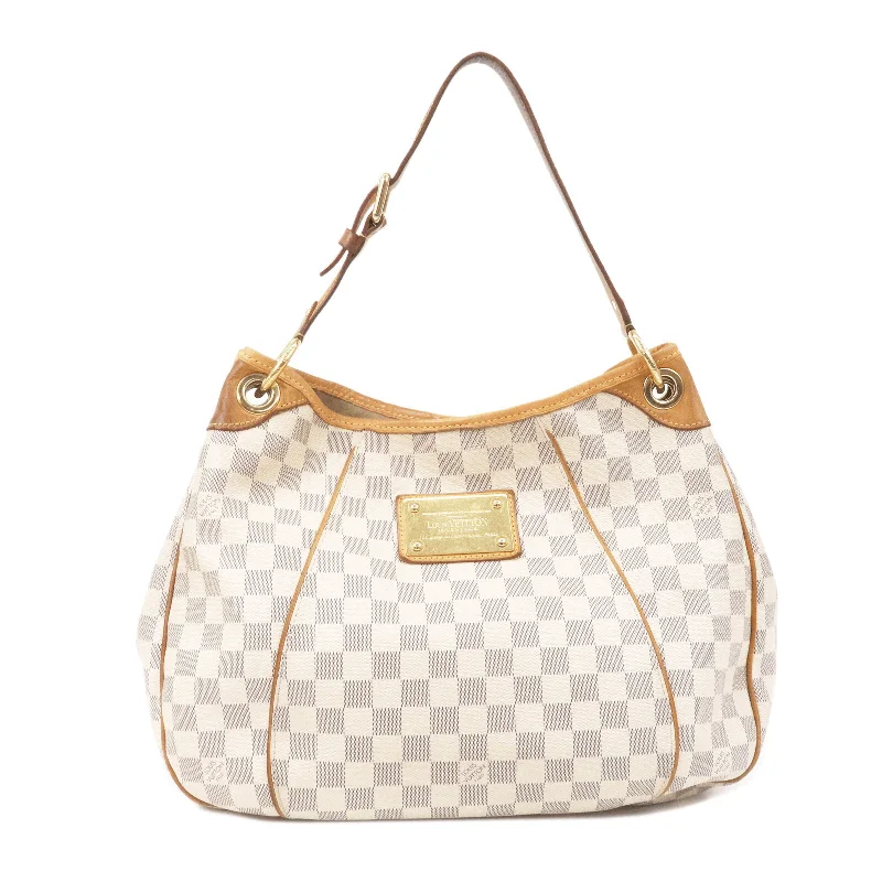 Women's shoulder bag performance set -Louis Vuitton Damier Azur Galliera PM Shoulder Bag N55215