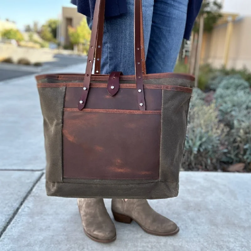 Women's tote bag chic look -Everyday Tote, Hard Times