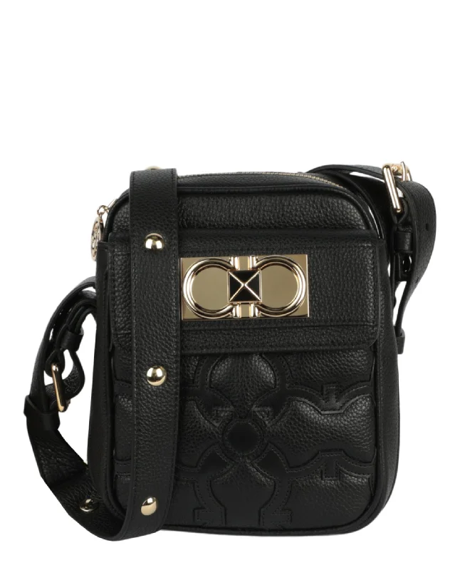 Women's crossbody bags high-end-luxury -Logo Embossed Crossbody Bag