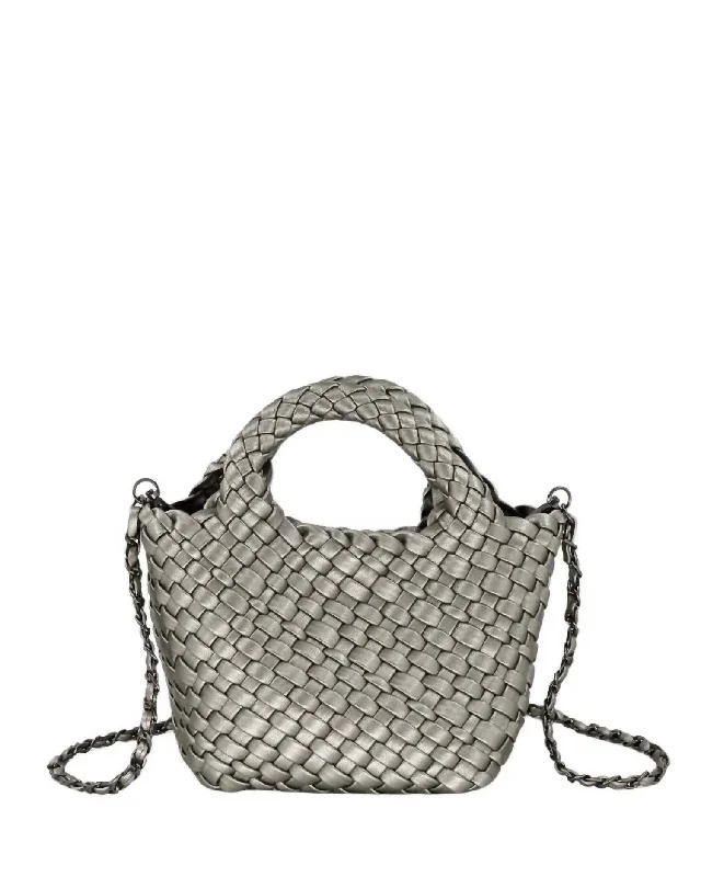 Women's crossbody bags water-resistant -Blair Crossbody Bag In Pewter