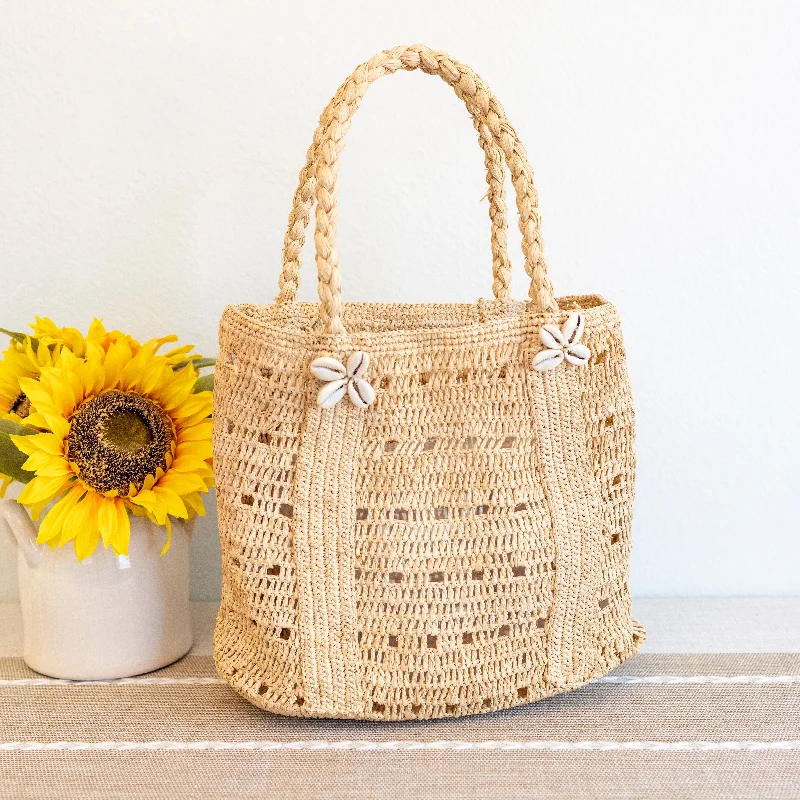 Women's shoulder bag squad sale -Elena Handbags Raffia Summer Beach Straw Shoulder Bag