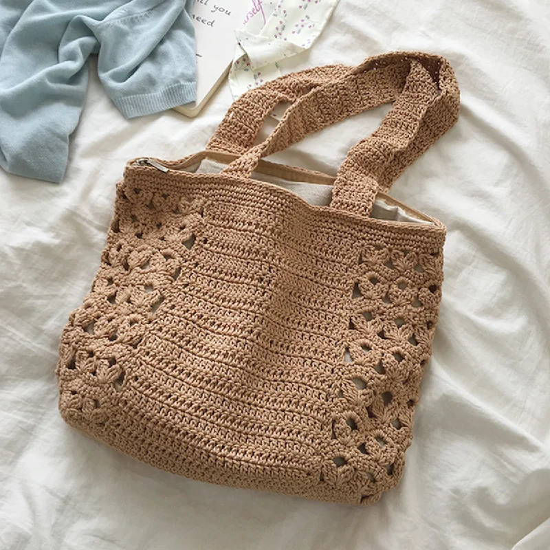 Women's shoulder bag lightweight deal -Elena Handbags Retro Artsy Knitted Shoulder Women's Woven Bag