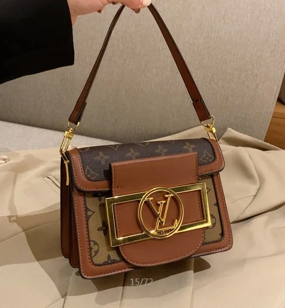 Women's handbags solid-color -Louis Vuitton Handbag