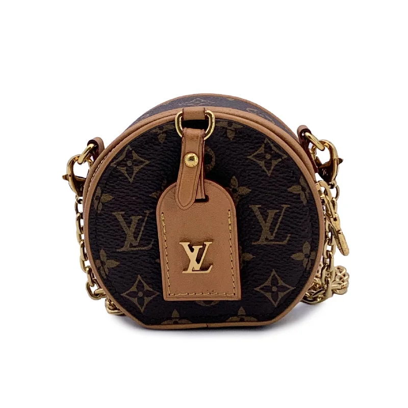 Louis Vuitton Cloth Crossbody Bag Micro boite chapeau