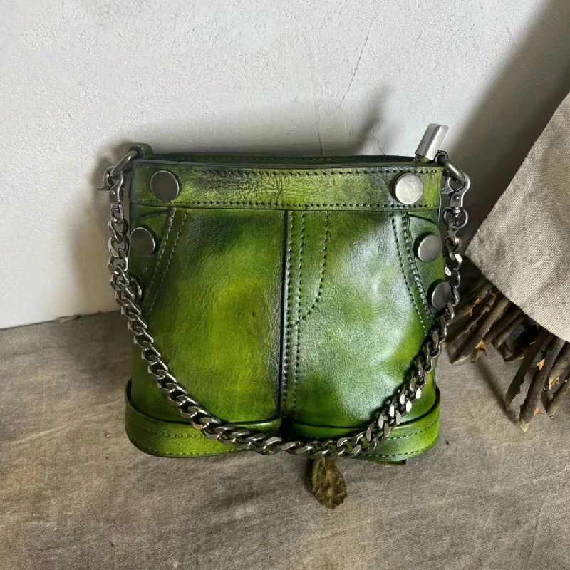 Women's handbags seasonal-trend -Cute Lladies Mini Crossbody Purse Green Shoulder Bag