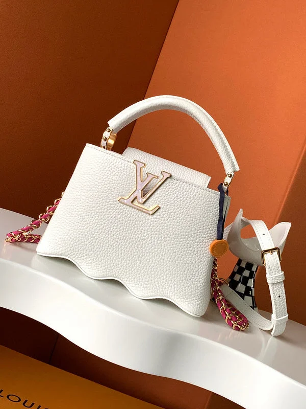 Women's bucket bags grey-tassel -Louis Vuitton Bags