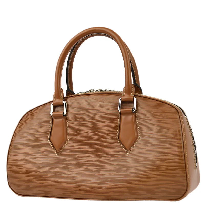 Women's handbags inner-lining -Louis Vuitton Brown Epi Jasmin Handbag M5208I