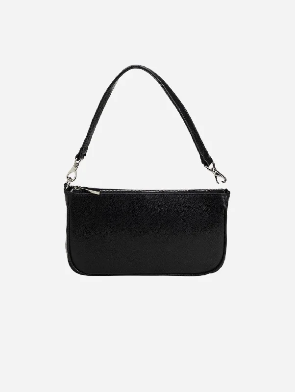 Women's shoulder bag promo code -Gaia MIRUM® Vegan Shoulder Bag | Black