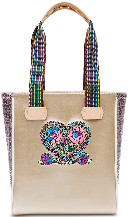 Women's tote bag mini version -Chica Tote- Char