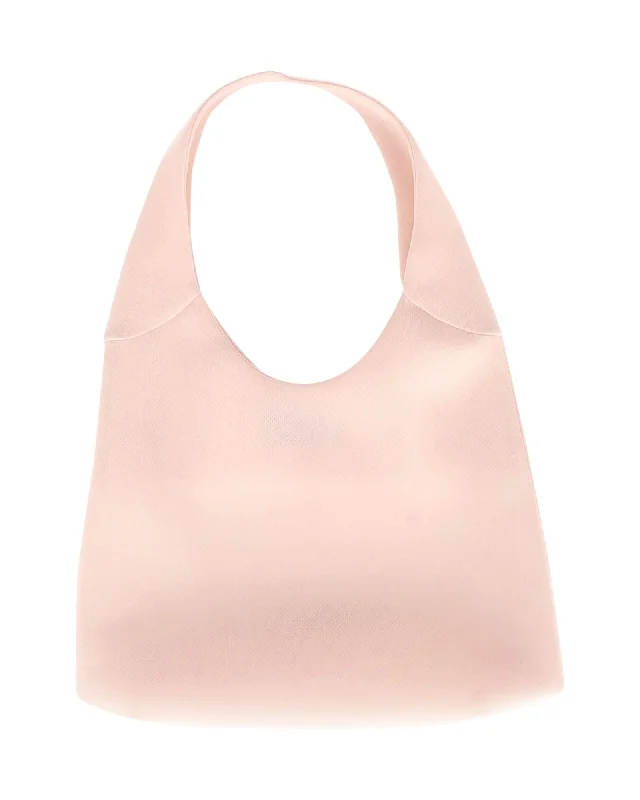 Women's tote bag fashion apparel -Simone Rocha Tote in Pastel Pink Neoprene