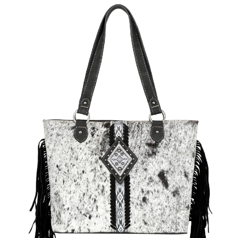 Women's tote bag personal collection -Trinity Ranch Hair On Cowhide Concealed Carry Tote