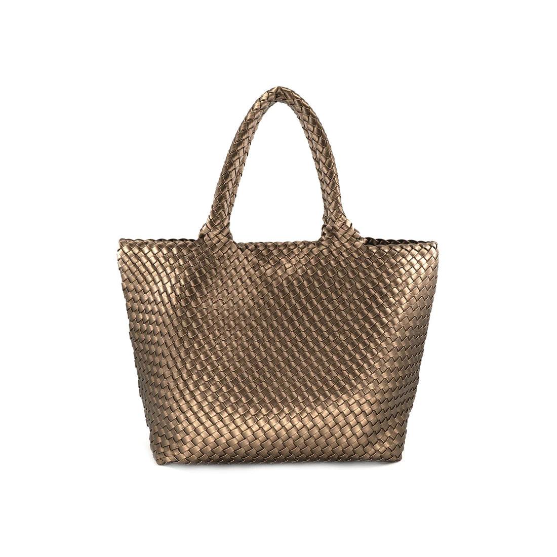 Women's tote bag stylish apparel -Large Woven Tote