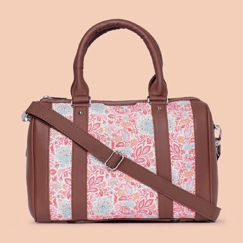 Women's handbags shoulder -Mangalore Blossoms Handbag