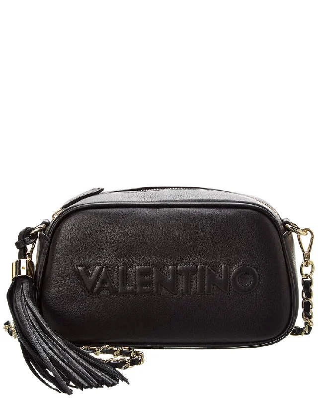 Women's crossbody bags faux-leather-trend -Valentino by Mario Valentino Bella Embossed Leather Crossbody