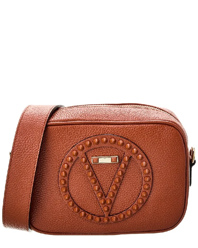 Women's crossbody bags fabric -Valentino by Mario Valentino Mia Rock Leather Crossbody