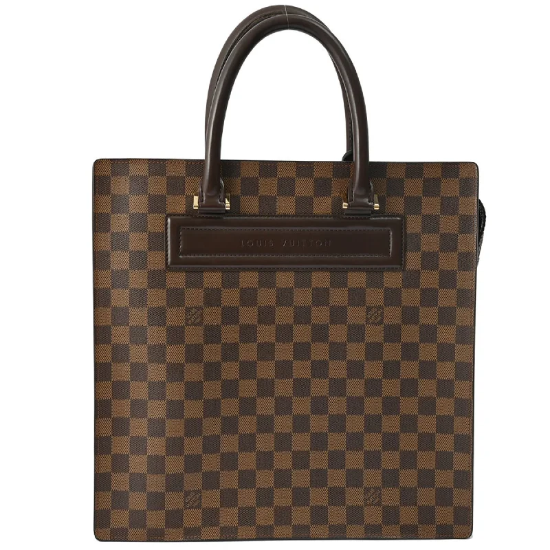 Women's tote bag custom pattern -Louis Vuitton Damier Canvas Ebene Or Canvas Damier Canvas Handbag Tote Bag (Pre-Owned)