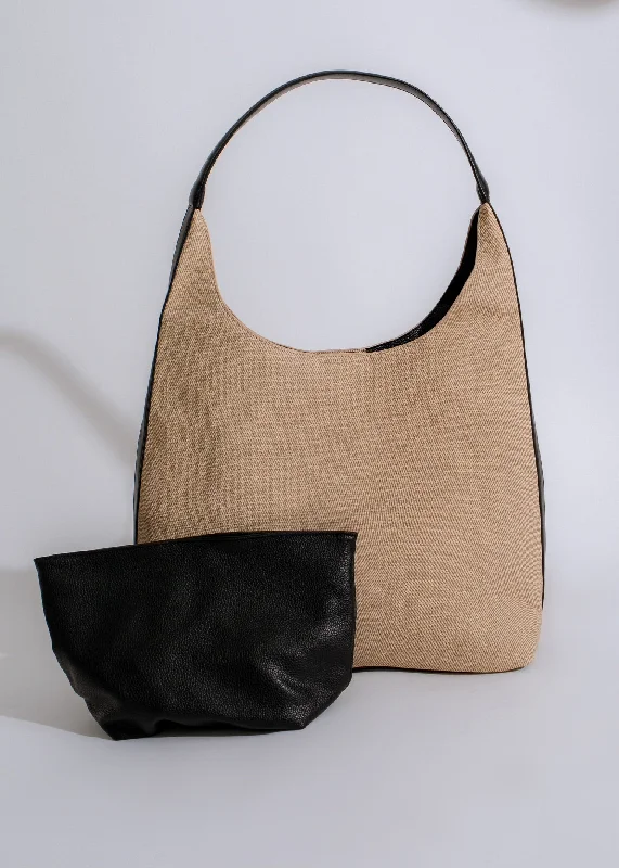 Women's tote bag affordable special -Simple But Chic Tote Bag Black