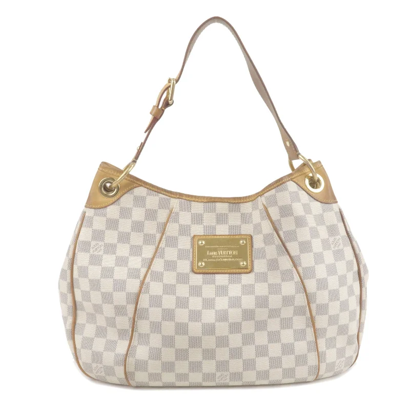 Women's shoulder bag group bags -Louis Vuitton Damier Azur Galliera PM Shoulder Bag N55215