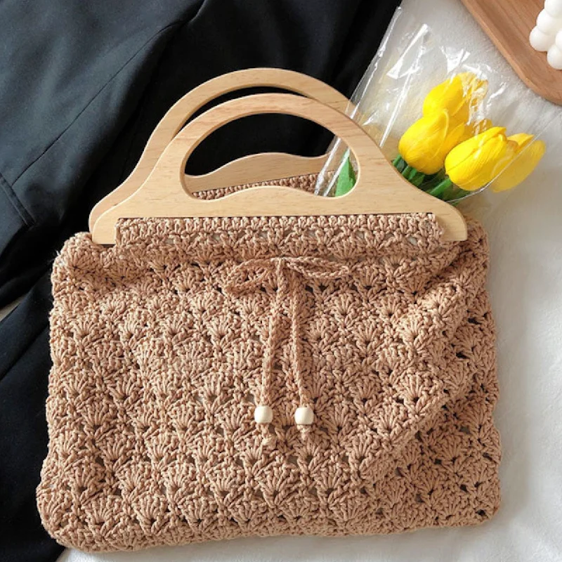 Women's handbags crossbody-convenience -Elena Handbags Crochet Harajuku Style Bag