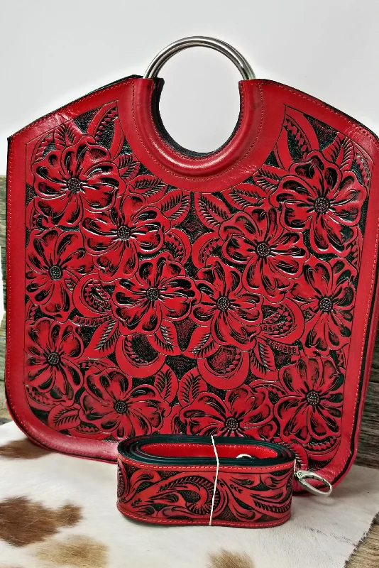 Women's handbags sale -Morelos Handbag Red