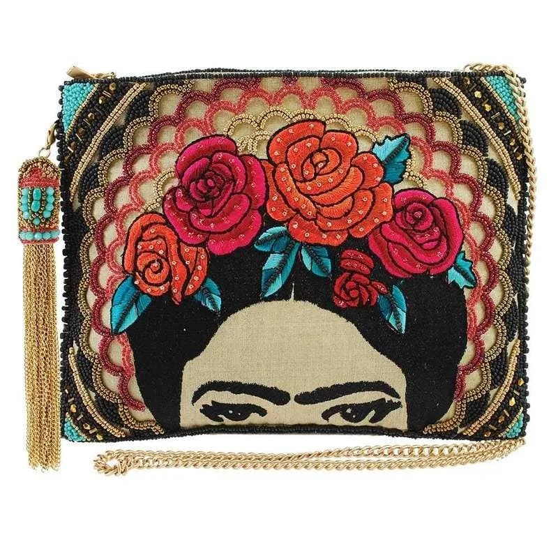 Women's crossbody bags solid-chic -Mary Frances Frida Crossbody Bag