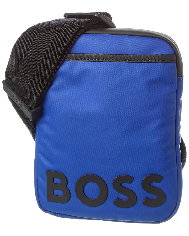 Women's crossbody bags leather -Hugo Boss Thunder Crossbody Phone Holder