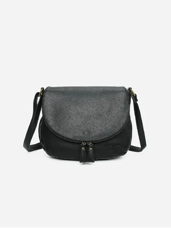 Women's shoulder bag limited edition -The Original Vegan Leather Shoulder Bag | Black