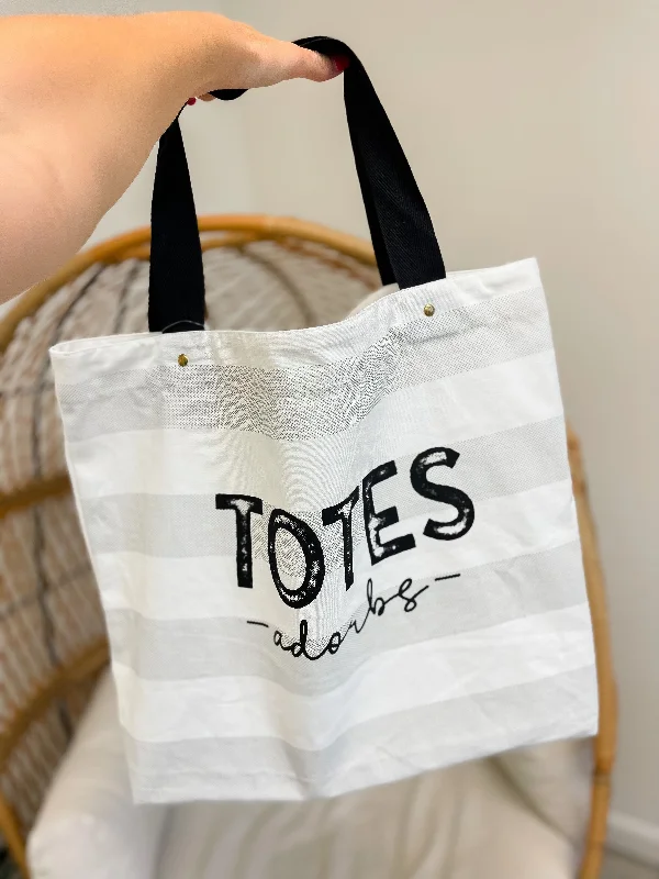 Women's tote bag personal kit -'Totes Adorbs' Printed Tote